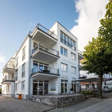 Ferienwohnung Ruegen, Ostseebad Sellin, Villa Wiederkehr Appartamento Sellin (Rugen)